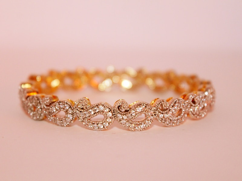 Gold and diamond luxury jewelry